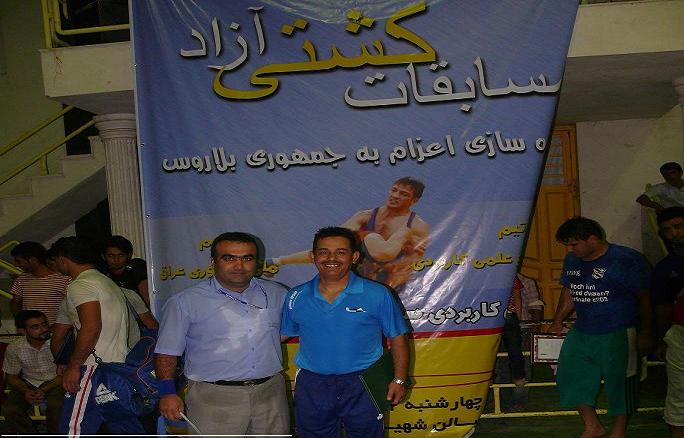 من و مربی تیم ملی عراق