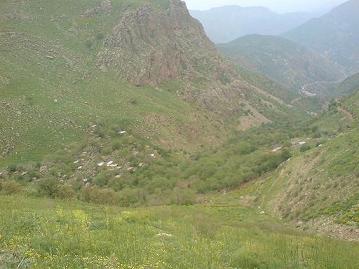 منظره ی ییلاق روستا