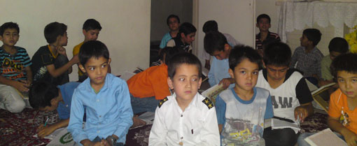 جلسه قرآن آستانه حضرت سید علاءالدین حسین بن موسی علیهما السلام