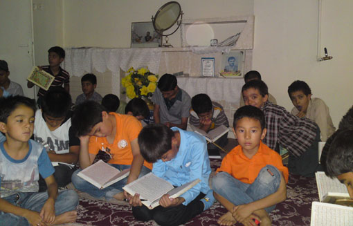 جلسه قرآن آستانه حضرت سید علاءالدین حسین بن موسی علیهما السلام