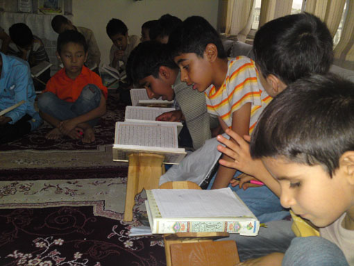 جلسه قرآن آستانه حضرت سید علاءالدین حسین بن موسی علیهما السلام