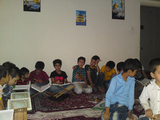 جلسه قرآن آستانه حضرت سید علاءالدین حسین بن موسی علیهما السلام