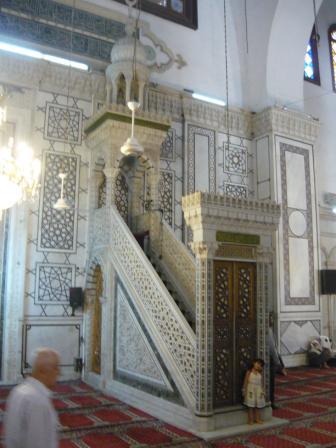 منبری که امام سجاد سخنرانی کردند
