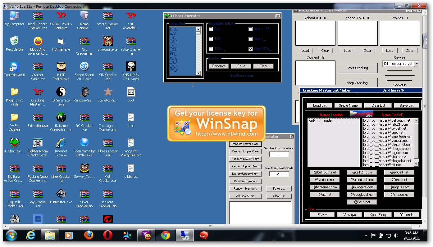 عکس های سرور محیط سرور کرک آیدی یاهو