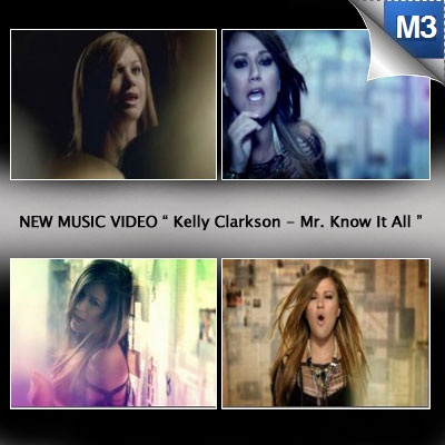 دانلود موزیک ویدیو جدید Kelly Clarkson با نام Mr. Know It All