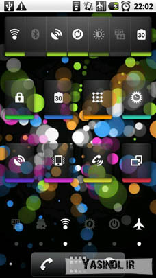 Power Widget v2 9 5 yasindl ir دسترسی سریع به تنظیمات گوشی با Power Widget v2.9.5 برای آندروید