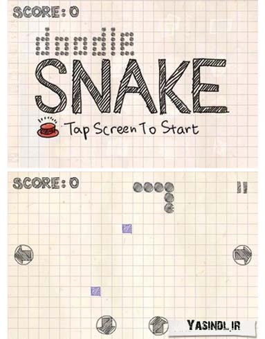 بازی Doodle Snake v1.0 برای آندروید doodle snake yasindl ir بازی Doodle Snake v1.0 برای آندروید