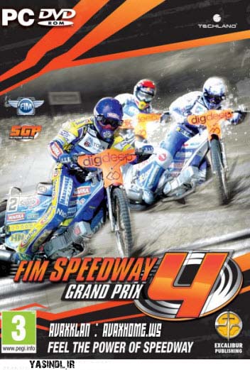 بازی دلهره آور مسابقات حرفه ای موتورسواری FIM Speedway Grand Prix 4 Fim Motor packl yasindl ir بازی دلهره آور مسابقات حرفه ای موتورسواری FIM Speedway Grand Prix 4