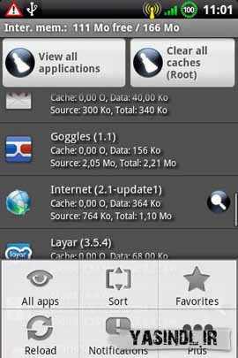  افزایش سرعت کارایی گوشی با Quick App Clean Cache v2.6.2 برای آندروید