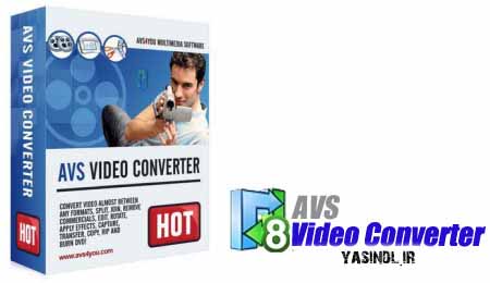 تبدیل حرفه ای فایل های تصویری با AVS Video Converter 8.1.2.510 AVS Video Converter yasindl ir تبدیل حرفه ای فایل های تصویری با AVS Video Converter 8.1.2.510