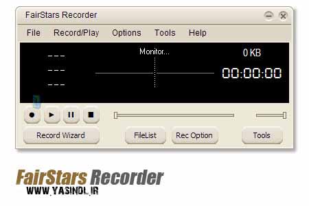 ضبط آسان صدا با FairStars Recorder 3.44 FairStars Recorder yasindl ir ضبط آسان صدا با FairStars Recorder 3.44