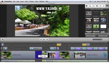 ضبط حرفه ای صفحه نمایش توسط ScreenFlow 3.0.2 – سیستم عامل Mac ScreenFlow yasindl ir ضبط حرفه ای صفحه نمایش توسط ScreenFlow 3.0.2 – سیستم عامل Mac