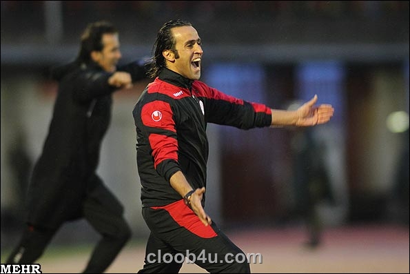 karim دو عکس بسیار جالب از بازی پرسپولیس و داماش
