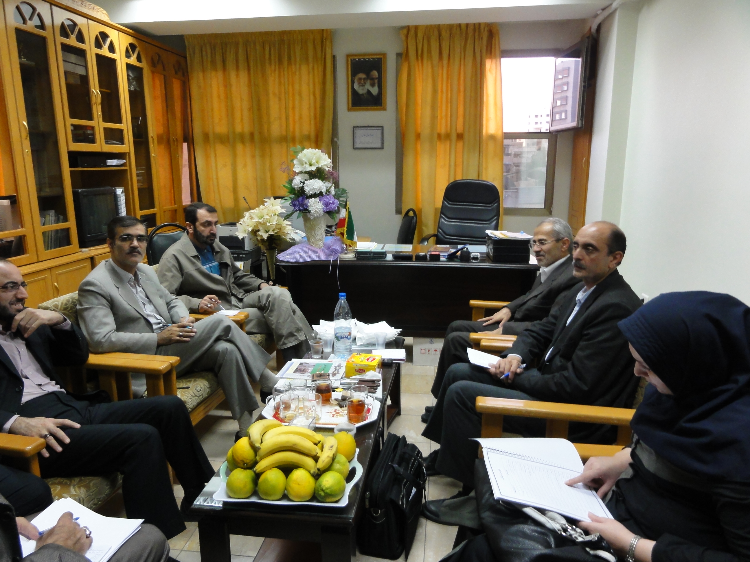 جلسه منتخبین انجمن اولیا و مربیان مجتمع آموزشی حضرت امام خمینی (ره) دمشق 