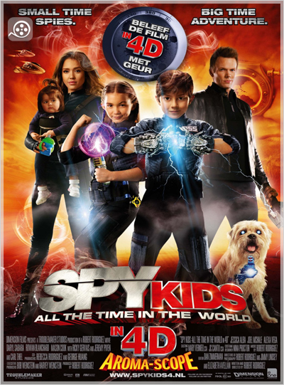 SKATTITW 4 2011 Blu720p BaranMovie دانلود فیلم Spy Kids 4 : All The Time in The World 2011