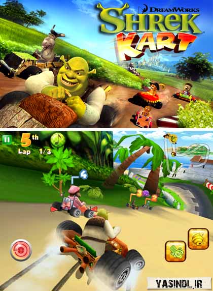 بازی Shrek Karting HD v3.1.1 (جزو ۵ بازی مسابقه ای برتر ۲۰۱۰) Shrek Karting yasindl ir بازی Shrek Karting HD v3.1.1 (جزو ۵ بازی مسابقه ای برتر ۲۰۱۰)