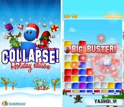 بازی Collapse Holiday Edition v1.3.4 برای آندروید Collapse android yasindl ir بازی Collapse Holiday Edition v1.3.4 برای آندروید