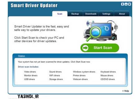 Smart Driver Updater yasindl ir به روز رسانی آسان درایورها توسط Smart Driver Updater 3.0