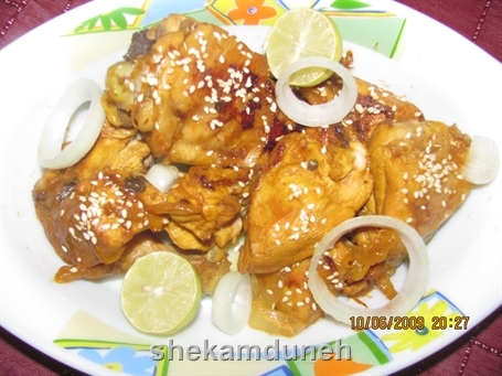 مرغ با سویاسس