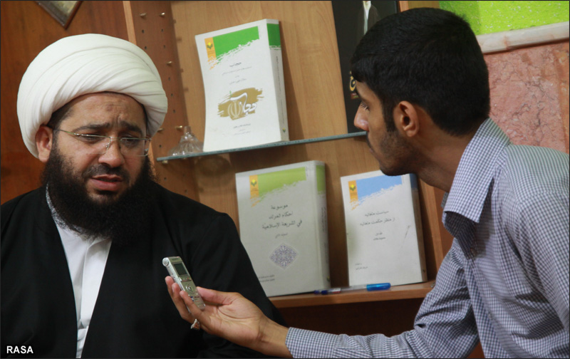 آیت الله حسین زاده خراسانی در اهواز