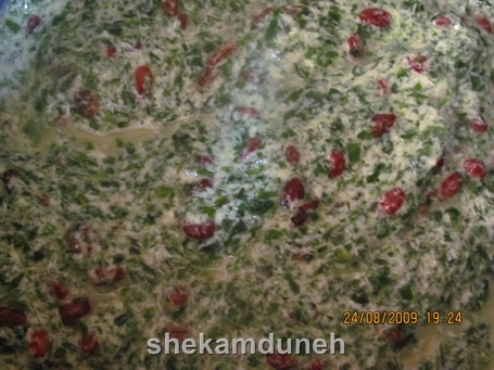 ته چین سبزی