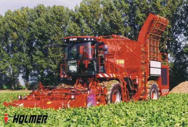 کمباین چغندرقند holmer