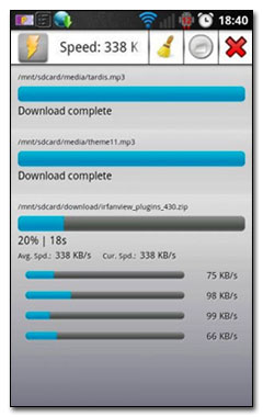 نرم افزار مدیریت و افزایش سرعت دانلود FasterDownloads v1.5.1 – آندروید