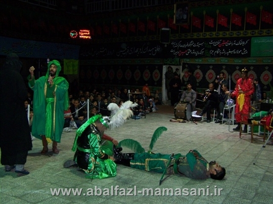اجرای تعزیه حضرت عباس (ع) در شهرستان اقلید