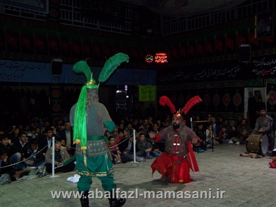 اجرای تعزیه حضرت عباس (ع) در شهرستان اقلید