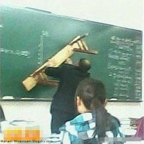 معلم های چینی سر کلاس درس