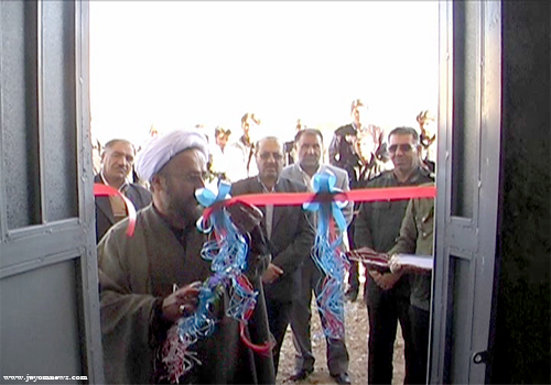افتتاح حسینیه خیر ساز در منطقه جویم