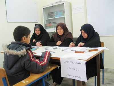 شرکت در جشنواره روان خوانی فارسی
