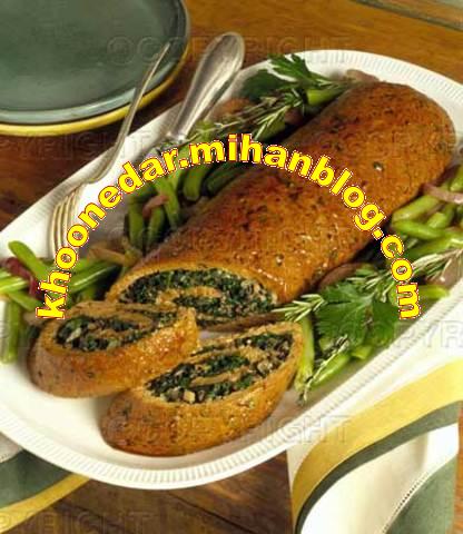 رولت سبزیجات