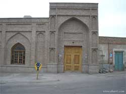 نمای بیرونی مسجد جامع اهر