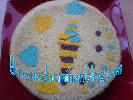 طراحی کیک با خمیر دکور