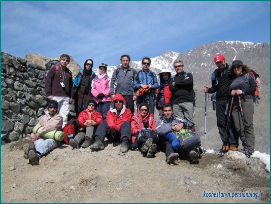 گروه همه ما - جانپناه در مسیر قله چین کلاغ