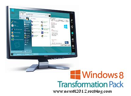 دانلود Windows 8 Transformation Pack v4.0 - نرم افزار تبدیل انواع ویندوز به ویندوز 8