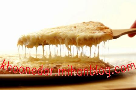 پنیر پیتزا در خانه