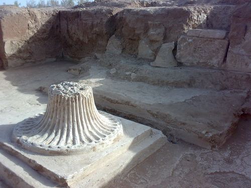 ویگل،پایه آتشکده از دوره ساسانی