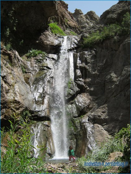 روستای کند علیا - آبشار کفترلو