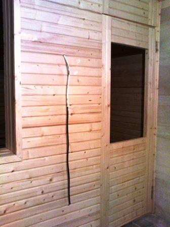 درباره سونا ( سونای خشک ) و کلبه  پیش ساخته   sauna exterieur