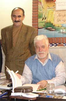 صدیار وظیفه ائل اوغلو در محضر استاد دکتر حسین محمدزاده صدیق دوزگون