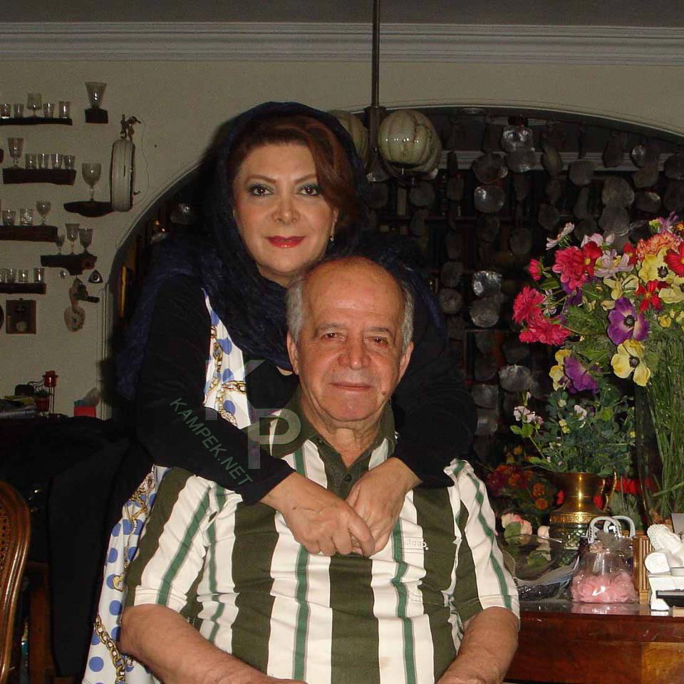 عکس جدید کحسن قاضی مرادی و همسرش مهوش وقاری