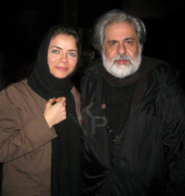 عکس جدید مهتاب نصیر پور و همسرش
