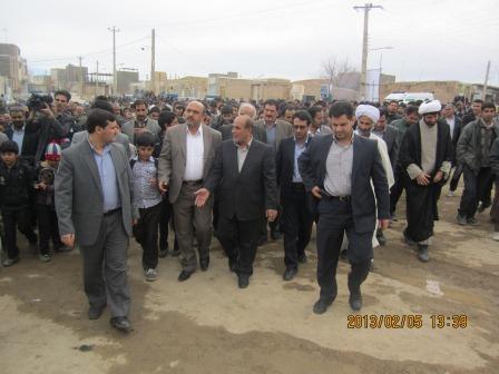 افتتاح شهرداری خنجین و مراکز دیگر در فراهان