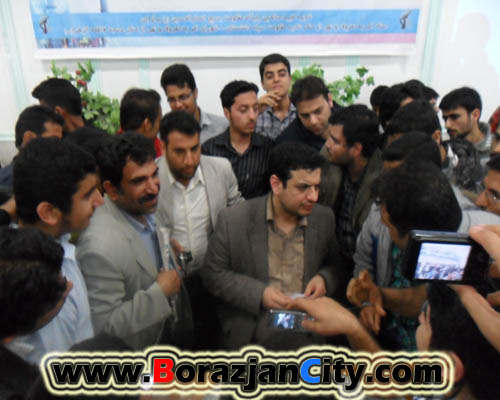 گزارش تصویری از سخنرانی استاد رائفی پور در برازجان