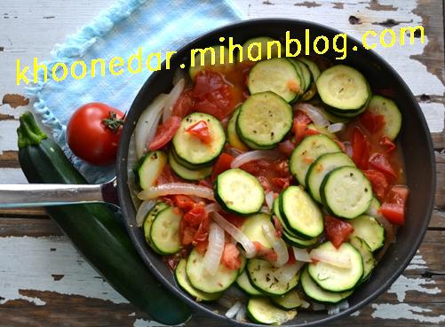 کدو سبز با تخم شنبلیله