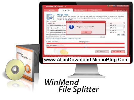 WinMend File Splitter v1.3.2