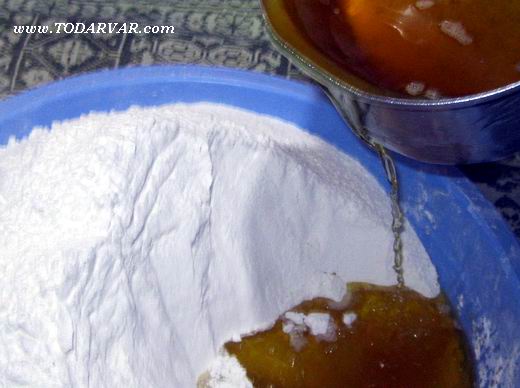 تویه دروار - روغن-سوغاتی - نان قندی - عید نوروز
