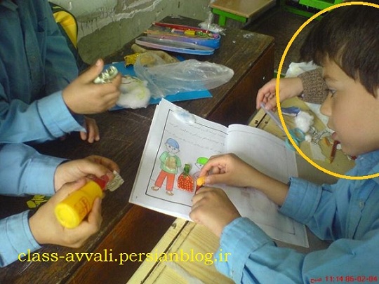 بچه های کلاس اولی من